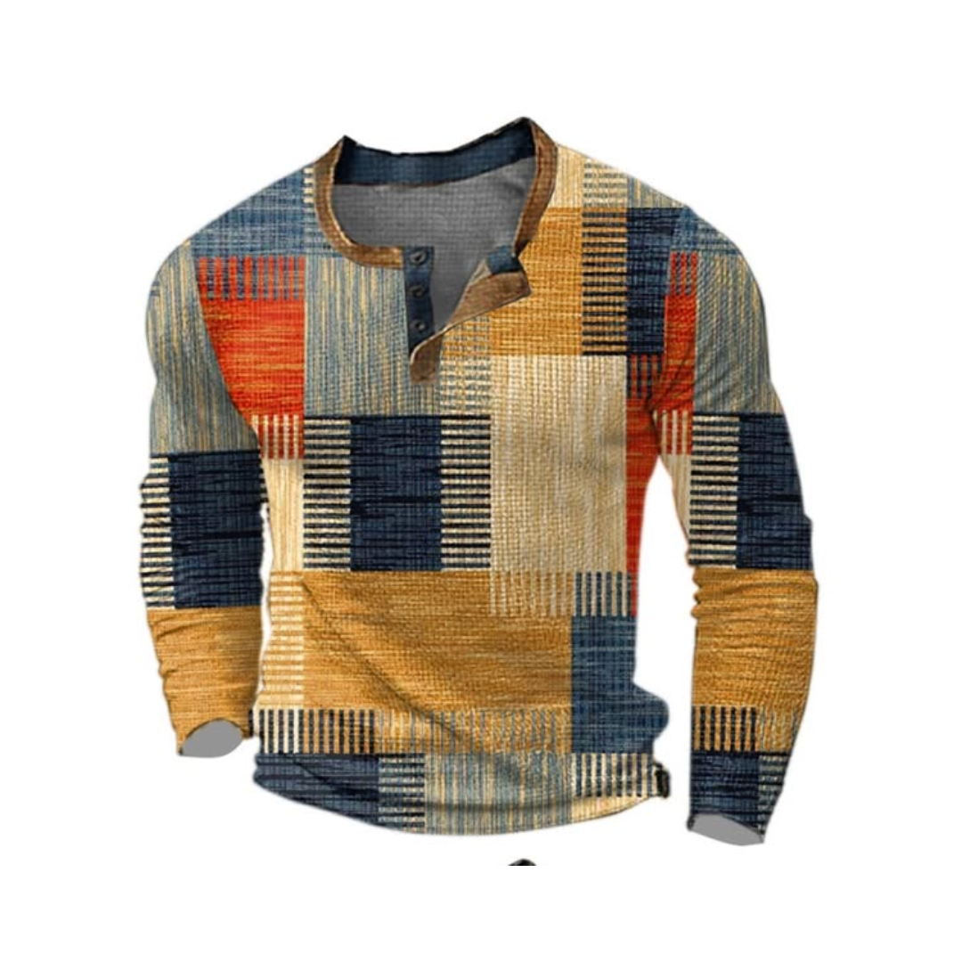 LOUIS – Haut Patchwork Classique