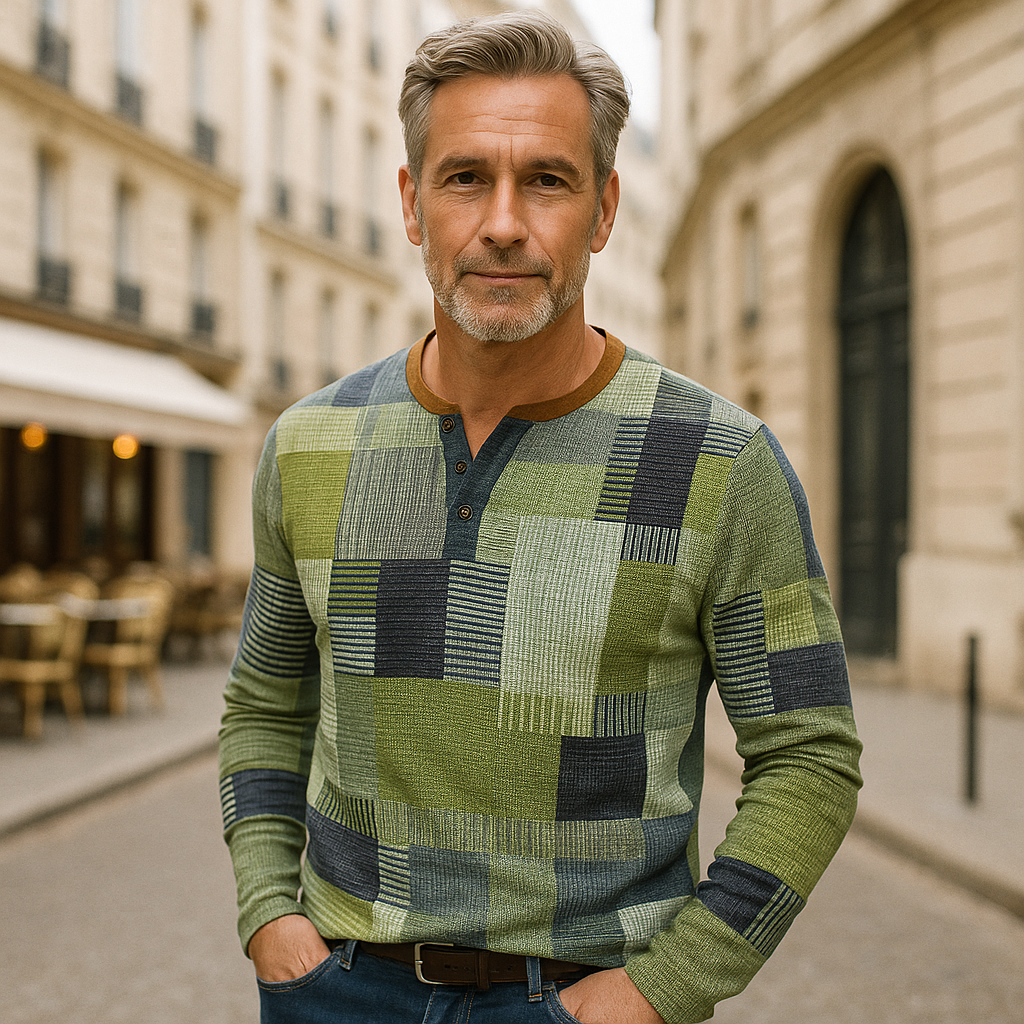 LOUIS – Haut Patchwork Classique